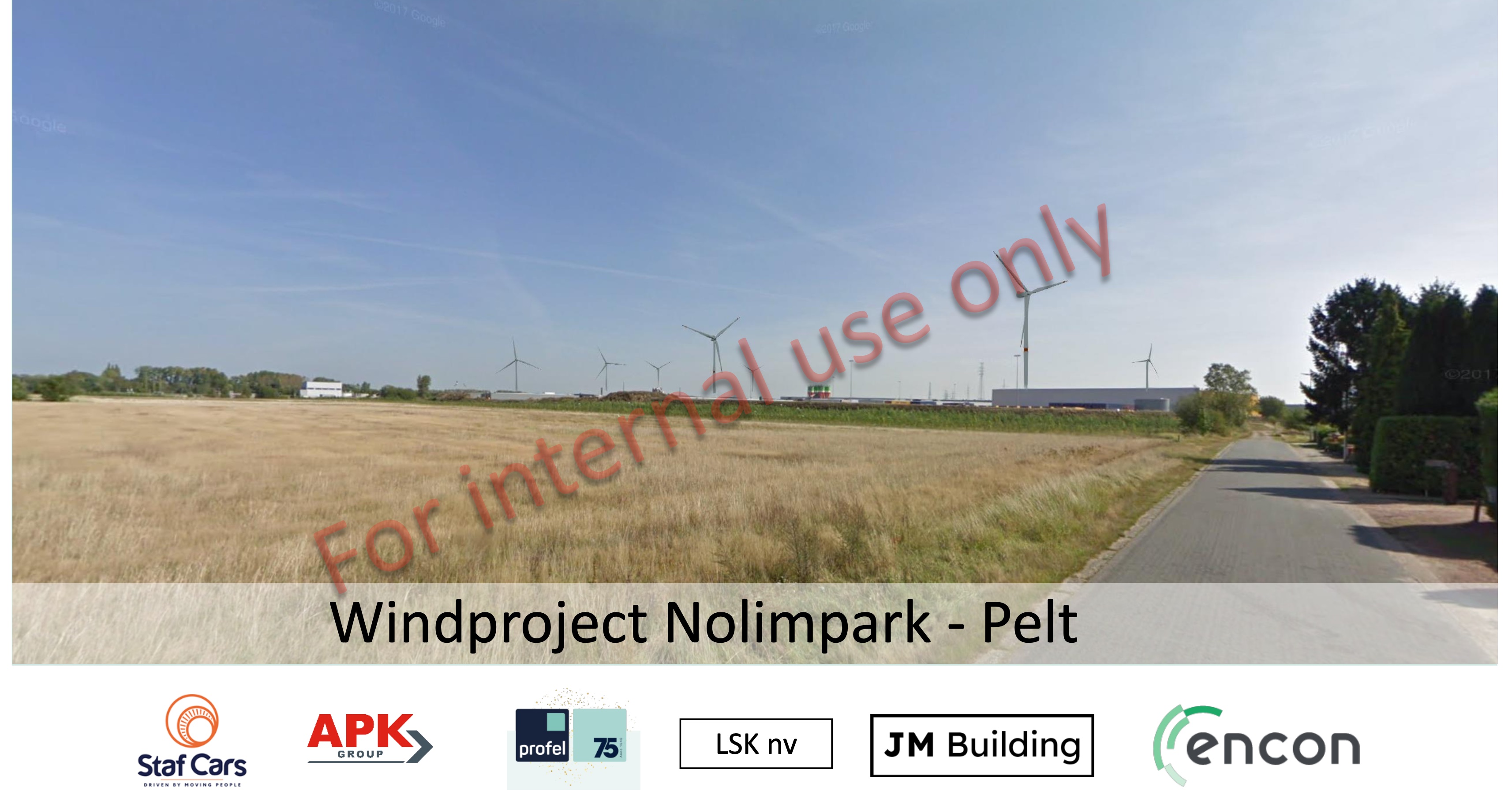 De presentatie van de info sessie